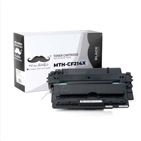 HP 14X CF214X High Yield Black Toner Cartridge Moustache