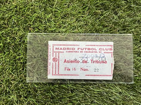 Entrada Real Madrid, Estadio de Chamartin, MADRID FC 1939