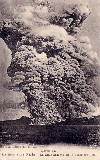 Montagne Image Montagne Pelee Eruption 8 Mai 1902