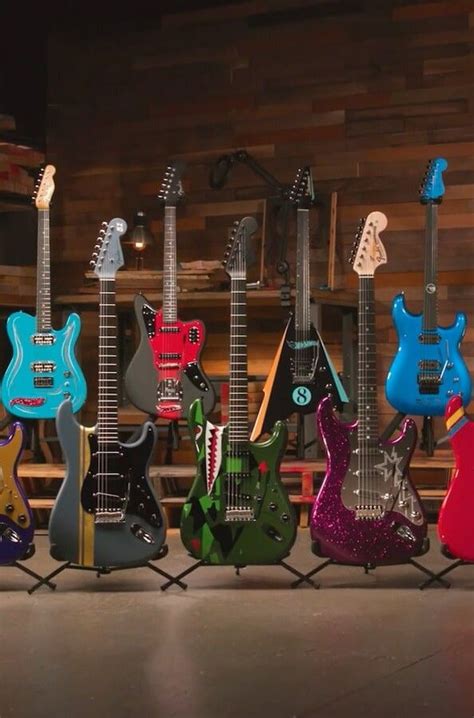 Fender X Hot Wheels Custom Guitar Collection Is Modeled On The Hot