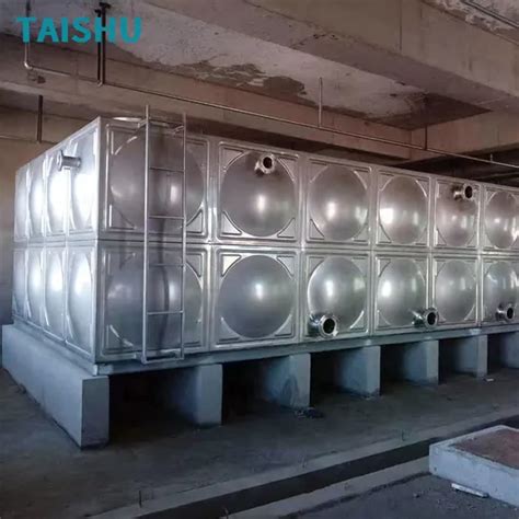 Various Size Customized Stainless Steel Water Storage Tanks For Fire