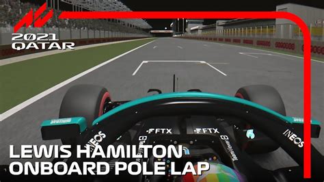 Lewis Hamilton The First Poleman Of Lusail 2021 Qatar Grand Prix