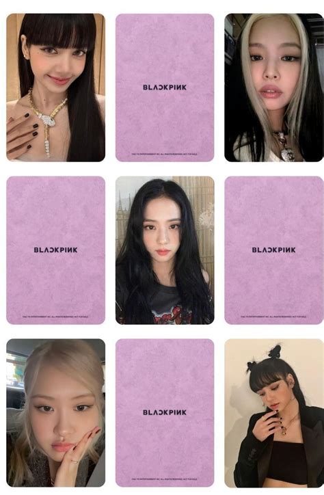 Blackpink Photocard K Zlar Kartma Kartlar