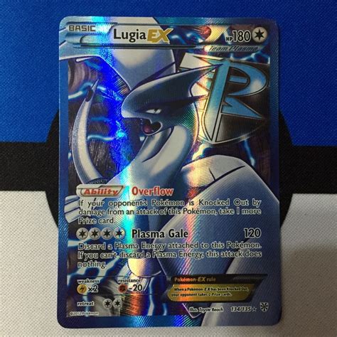 Lugia Ex Plasma Storm Full Art Lugia Collection Museum Muuseo