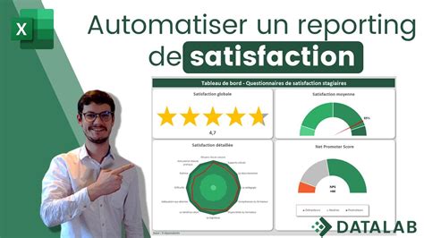 Automatiser Un Tableau De Bord De Satisfaction De A Z Avec Excel