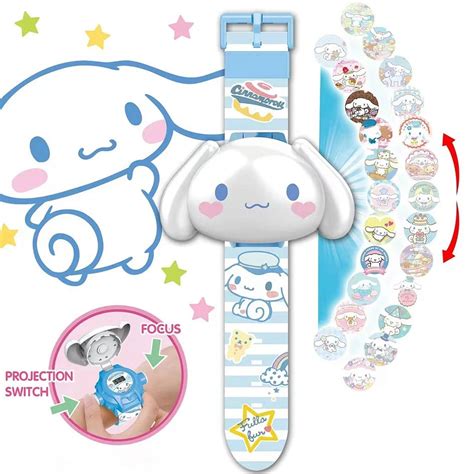 Sanrio Cinnamoroll And Kuromi Kids Toy Watch Cartoon Clamshell With