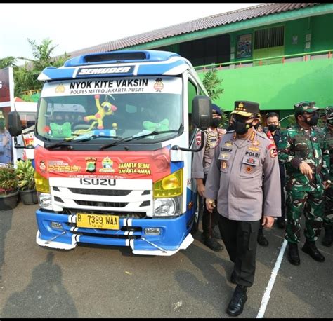 Kapolri Gelar Posko Ppkm Di Pasar Pastikan Perekonomian Dan Protokol