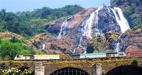 Dudhsagar and Hivre Waterfall Trekking in Goa | Adventure Nation