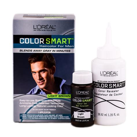 L'Oreal Technique Color Smart Haircolor For Men (Color : Light Brown) - Walmart.com