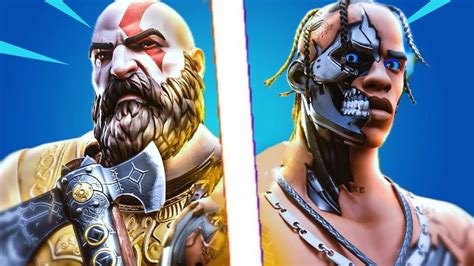 Muchas Secciones Agregadas En Fortnite Travis Scott Kratos Y Su Pico