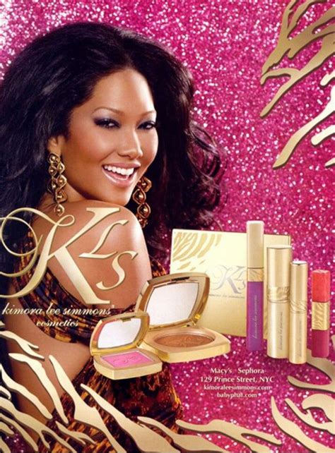 A Woman In A Pink And Gold Advertisement