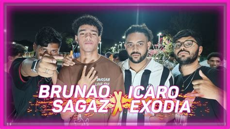 ICARO E EXODIA x BRUNÃO E SAGAZ SEGUNDA FASE 7ª FREESTREETRAP YouTube