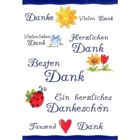 Dankeschön sprüche Danke Dankeschön