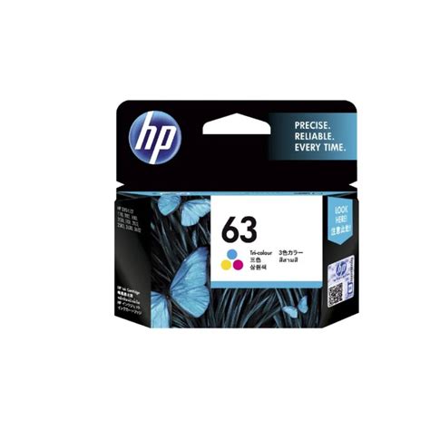 Hp 63 Tricolor Original Ink Cartridge Lazada PH