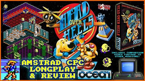 AMSTRAD CPC Head Over Heels Longplay Review Other Versions