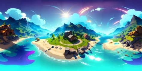 Meta Quest 3 Custom Home Skybox Fortnite Oculus Quest 2