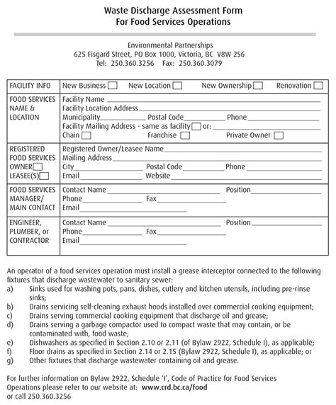 Free Printable Food Waste Log Sheet Templates Pdf Ms Word