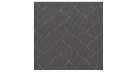 Classic Dark Gray Herringbone Pattern Fabric Zazzle