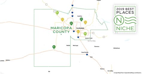 Maricopa County Map Az