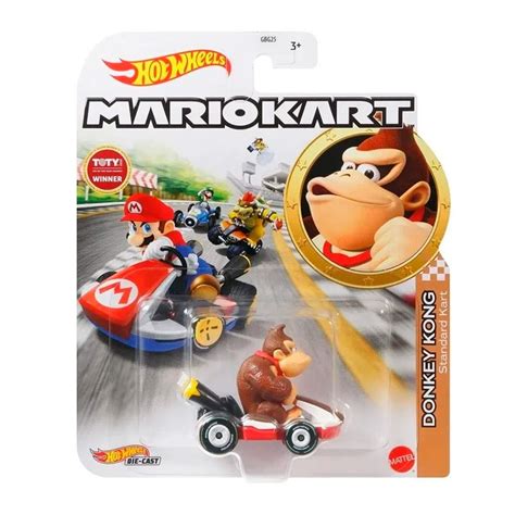 Carrinho Hot Wheels Mario Kart Sortido Mattel Drogaria