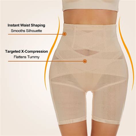 Simiya Tummy Control Knickers High Waisted Shapewear For Women Tummy