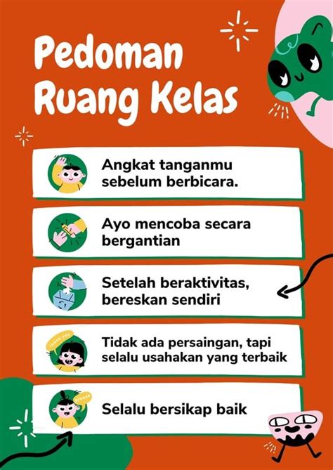 Contoh Poster Sekolah Gratis Siap Cetak And Edit Canva