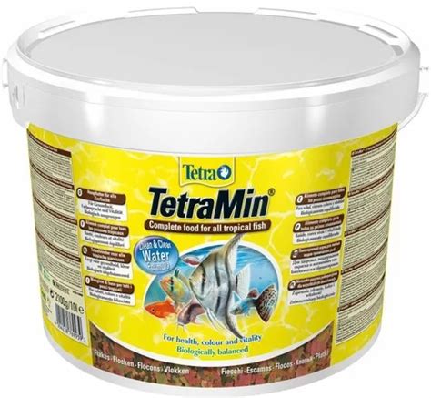 Alimento Escamas Peces Tropicales Tetra Min Kg L Balde Mercadolibre