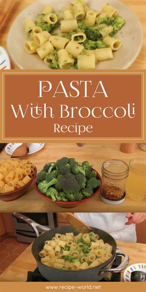 Recipe World Pasta With Broccoli Recipe - Laura Vitale - Recipe World