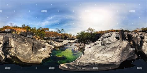 360° view of Vale da lua - Alamy