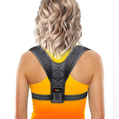 Posture Corrector For Women And Men Comfortable Brace For Spinal Alignment And Support