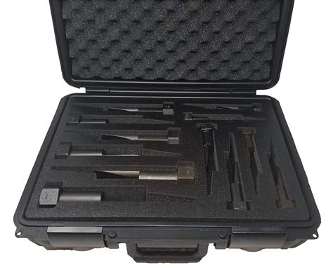 Titan Flange Alignment Pin Set With Case Contains 2 Units Of Pin Sizes 34 78 1 1 18