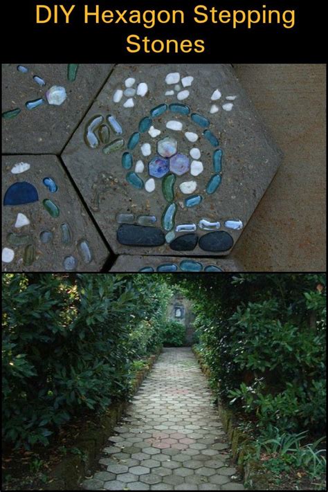 Make Your Own Hexagon Stepping Stones The Owner Builder Network