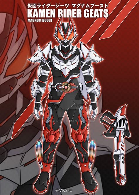 Kamen Rider Geats Magnum Boost Amplified By Mfzeroo On Deviantart