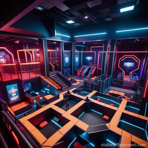 Laser Playground - Laser Tag Indoor Playground with Advanced Technology | Stable Diffusion ...