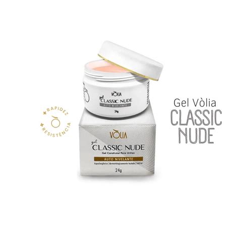 Gel Alongamento Nail Volia Classic Nude G Shopee Brasil