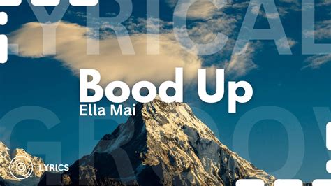 Ella Mai Bood Up Lyrics YouTube