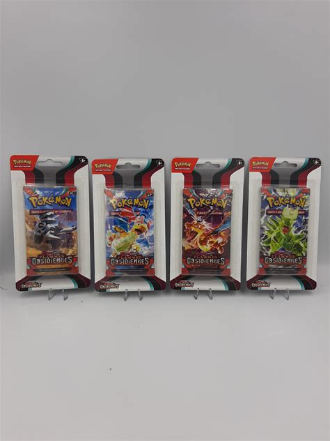 Art Set Booster Scellé Sous Blister De 10 Cartes Pokémon Flammes