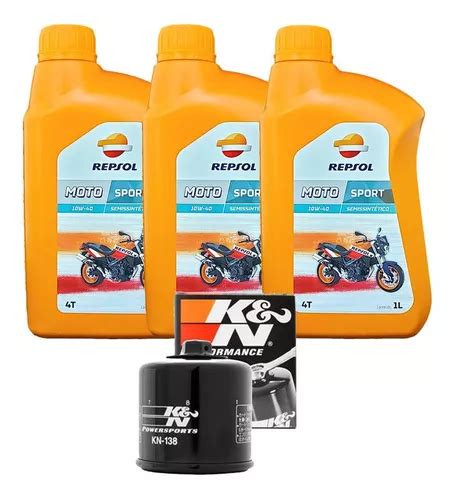 Leo Repsol Filtro Suzuki Inazuma Kn W Parcelamento Sem