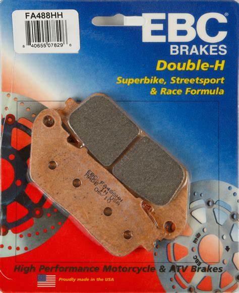 Ebc Double H Hh Sintered Superbike Brake Pads One Pair Fa