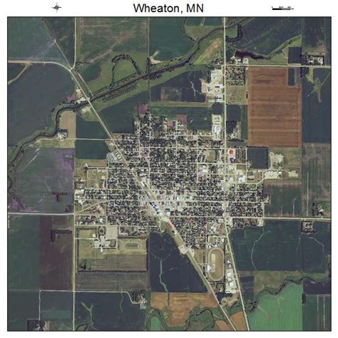 Aerial Photography Map of Wheaton, MN Minnesota