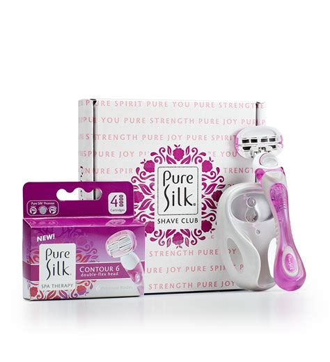 Pure Silk Shave Club Starter Kit | Razors, Refills and Cream for Women – Pure-Silk