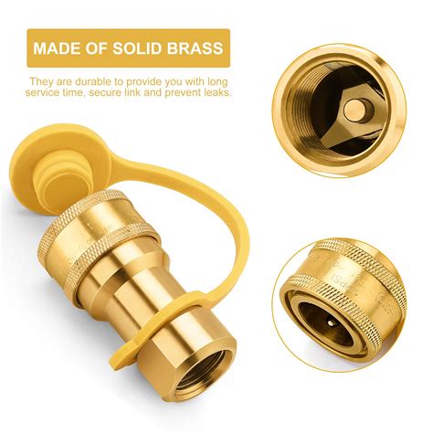 Snapklik WADEO 1 2 QDD LP Gas Quick Connect Fittings