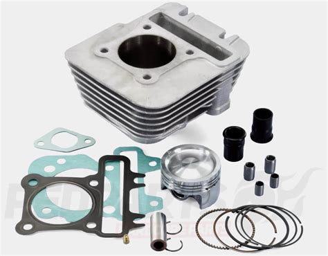 80cc Cylinder Kit Piaggio 50cc 4 Stroke 3V 4V Pedparts UK