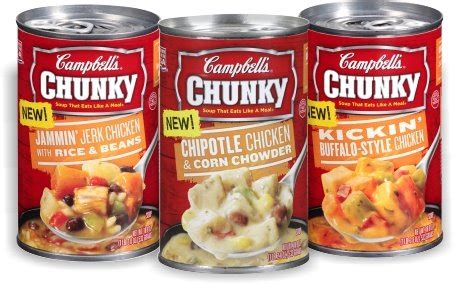 Chunky Soup Flavors