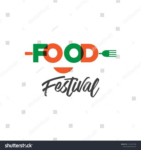 Food Festival Logo Vector Template Design Stock Vector (Royalty Free ...