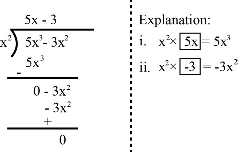 Divide And Write The Quotient And The Remainder 5x3 3x2 X2