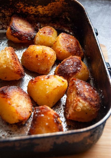 Crispy Roast Potatoes - Something Sweet Something Savoury