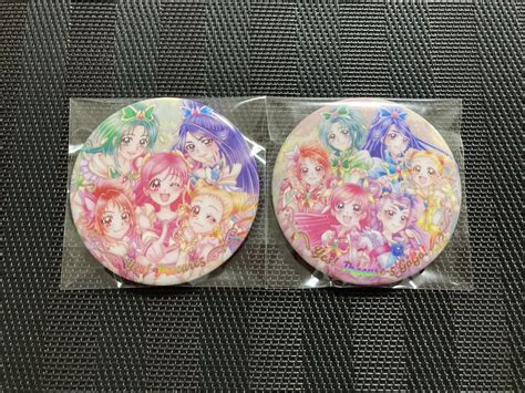 【未使用】プリキュアオールスターズ Big缶バッジbiscuit 20th Anniversary Yesプリキュア5 Yes