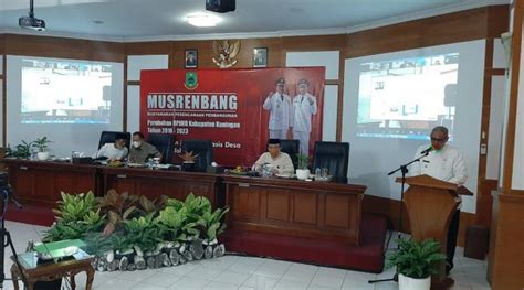 Musrenbang Perubahan Rpjmd Badan Perencanaan Pembangunan