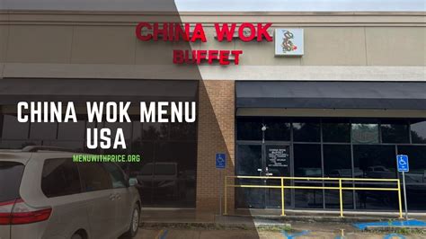 china wok menu  prices  usa updated menu  prices